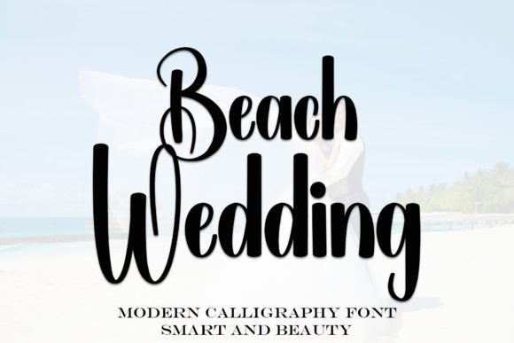 Beach Wedding: A Handwritten Font Evaluation