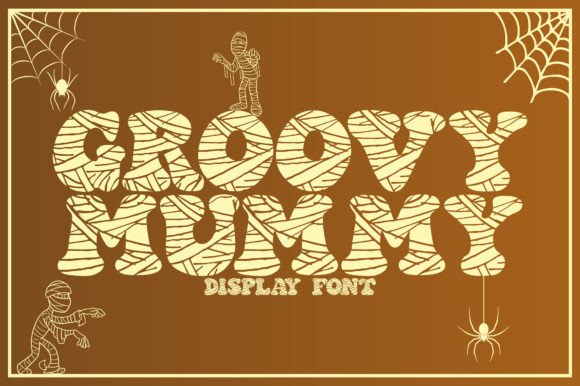 Bringing Halloween Spirit to Life with Groovy Mummy: The Ultimate Decorative Display Font