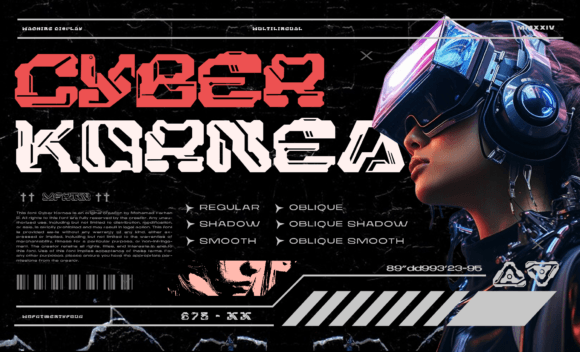 Command Attention with the Bold Aesthetic of Cyber Kornea