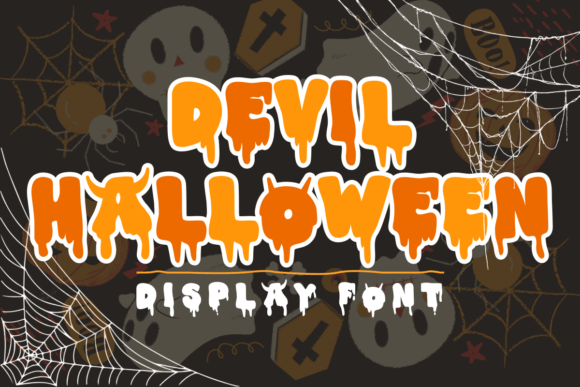 Devil Halloween: A Practical Evaluation of a Spooky Display Font