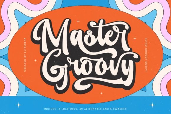 Elevating Brand Identity with Master Groovy: The Renaissance of Retro Luxury Script