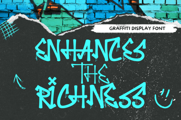 Enhances the Richness: Bringing Urban Graffiti Energy to Your Designs