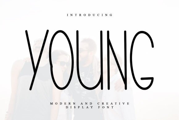 Evaluating the Young Display Font