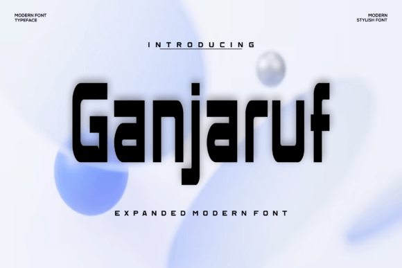 Ganjaruf: A Strategic Approach to Modern Typography