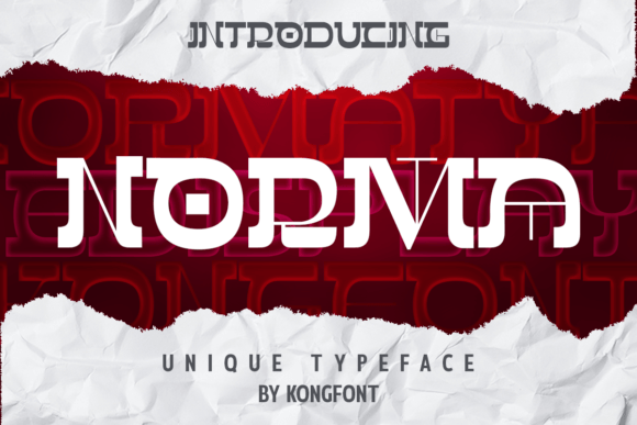 Introducing Norma: A Bold, Modern Typeface for the Contemporary Creator