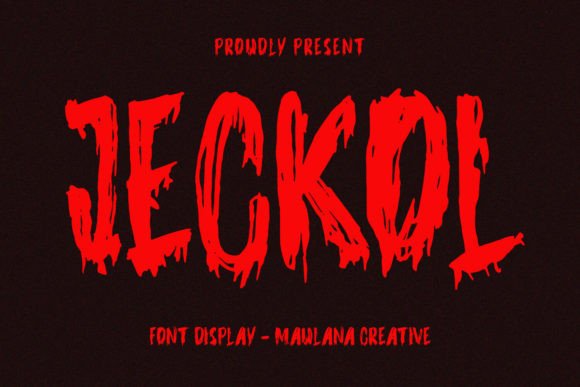 Jeckol: A Bold Display Font for Creative Impact