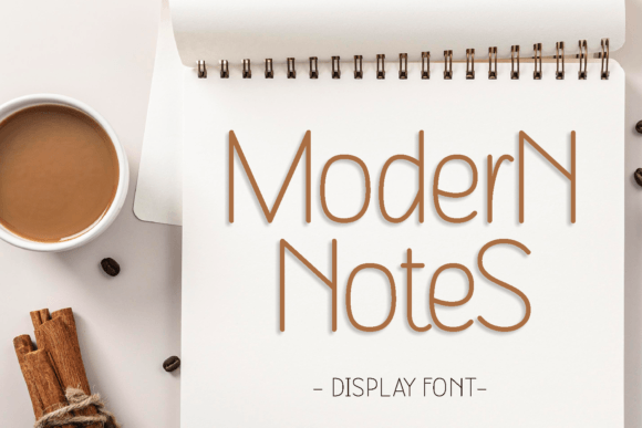 Modern Notes: Stylish Fonts for Every Story