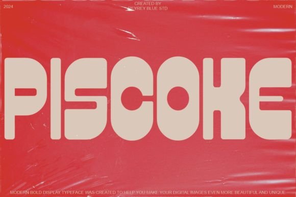 Piscoke: A Bold Font for Logos and Branding