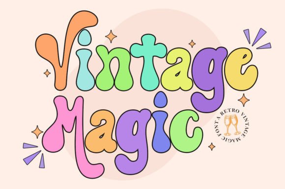 Reviving Nostalgia: The Design Power of Vintage Magic Typography