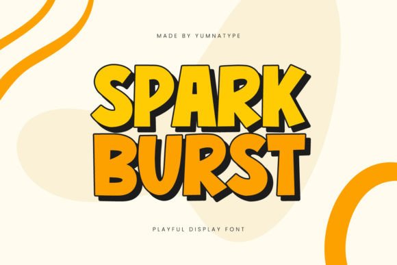 Spark Burst: The Energetic Display Font That Makes Your Projects Shine