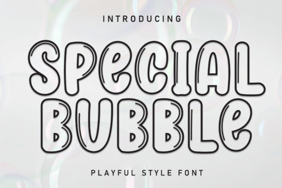Special Bubble: Elevating Design with Playful Typography