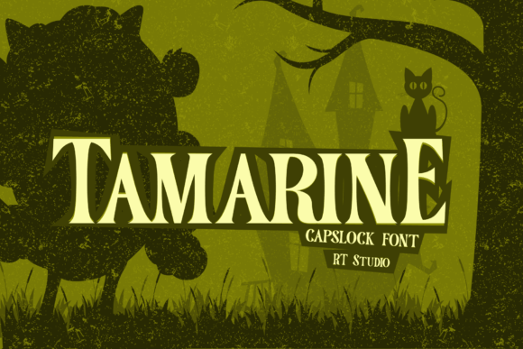 Tamarine: A Capslock Serif With Cartoon Soul