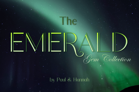 The Emerald: A Font That Embodies Rebirth and Value
