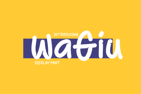 Wagiu: The Playful Font That Adds Whimsy Without Losing Clarity